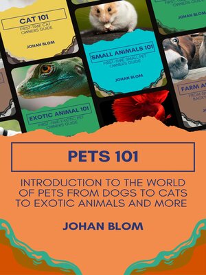 cover image of Pets 101
